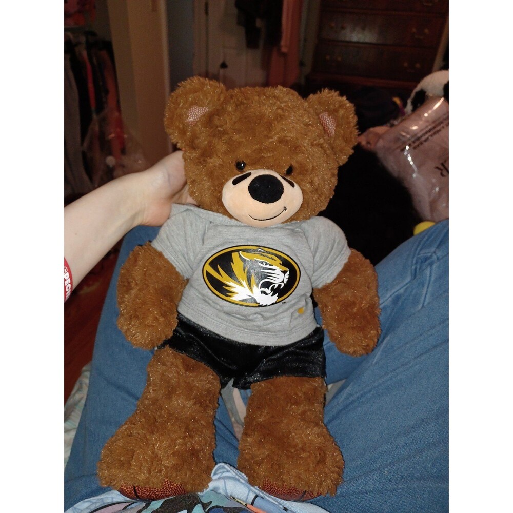 Build a bear Mizzou football bear